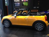 Mini Cooper S Cabriolet màu vàng mới chính hãng, bảo hành toàn quốc