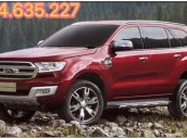 Bán xe Ford Everest sản xuất 2017 màu đỏ, 1 tỷ 349 triệu nhập khẩu, hỗ trợ vay 80%, liên hệ: 0934.635.227