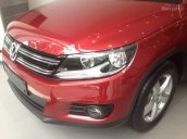 Xe nhập gầm cao Volkswagen Tiguan 2.0l GP đời 2016, màu đỏ mận, tặng 209 triệu tiền mặt, LH Hương: 0902.608.293