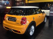 Mini Cooper S màu vàng cam, giao xe ngay, khuyến mãi lớn nhất dịp cuối năm