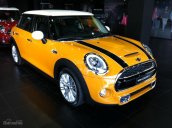 Bán xe Mini Cooper S 5 cửa màu vàng cam, mới chính hãng, bảo hành toàn quốc