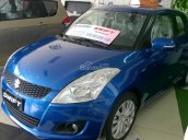 Suzuki Swift 2017 - màu xanh - Giảm 110 triệu đồng/ Giảm 100% phí TB- Tặng full option theo xe, giao xe tận nhà