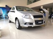 Bán xe Chevrolet Aveo LTZ đời 2017, màu bạc, 495tr