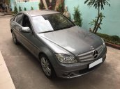 Xe Mercedes C200 sản xuất 2009, màu bạc số tự động