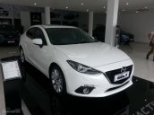 Bán Mazda 3 đời 2017, màu trắng khuyến mãi lớn hỗ trợ trả góp 80% giá trị xe liên hệ 0903201016