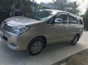 Cần bán xe Toyota Innova G đời 2009, màu ghi vàng  