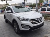 Cần bán Hyundai Santa Fe đời 2015 4WD, màu trắng, giá cạnh tranh