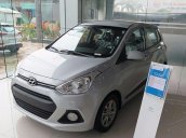 Cần bán xe Hyundai Grand i10 năm 2017, màu bạc, giá chỉ 349 triệu