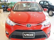 Bán xe Toyota Vios E năm 2017, màu đỏ, xe mới, giá tốt