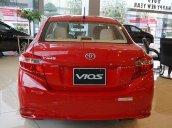 Bán xe Toyota Vios E năm 2017, màu đỏ, xe mới, giá tốt