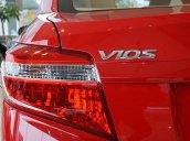 Bán xe Toyota Vios E năm 2017, màu đỏ, xe mới, giá tốt