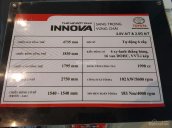 Đại Lý Toyota Mỹ Đình bán Toyota Innova 2.0E 2017 giá tốt - Hotline: 0973.306.136