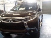 Bán ô tô Mitsubishi Pajero 4x4 AT sản xuất 2017, màu nâu, nhập khẩu nguyên chiếc