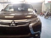 Bán ô tô Mitsubishi Pajero 4x4 AT sản xuất 2017, màu nâu, nhập khẩu nguyên chiếc