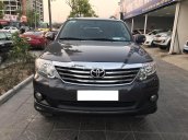  Bán xe Toyota Fortuner V 2013, màu xám (ghi), số tự động, giá cạnh tranh