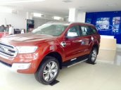 Cần bán Ford Everest Titanium 2.2L đời 2017, màu đỏ, nhập khẩu nguyên chiếc