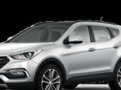 Bán Hyundai Santa Fe đời 2016, màu bạc