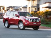 Toyota Land Cruiser Prado đỏ - nhập khẩu nguyên chiếc Nhật Bản, xe giao ngay/ hotline: 0973.306.136