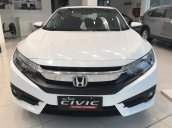 Bán xe Honda Civic 1.5 Vtec Turbo 2018 bản G, màu trắng, xe nhập giảm giá khủng nhiều ưu đãi, LH Ms. Ngọc: 0978776360