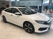 Bán xe Honda Civic 1.5 Vtec Turbo 2018 bản G, màu trắng, xe nhập giảm giá khủng nhiều ưu đãi, LH Ms. Ngọc: 0978776360