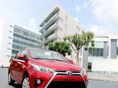 Bán xe Toyota Yaris E đời 2017, màu đỏ, Nhập khẩu Thái Lan, 620 triệu