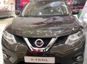 Cần bán xe Nissan X trail SL đời 2017, màu xanh oliu, giảm ngay 50 triệu tiền mặt + nhiều quà tặng hấp dẫn