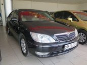 Bán xe Toyota Camry 2.4G 2005, màu đen số sàn, giá 475tr