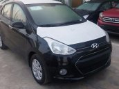 Bán ô tô Hyundai Grand i10 sản xuất 2017, màu đen, giá tốt