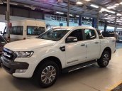 Cần bán Ford Ranger Wildtrak 3.2 đời 2017, màu trắng, nhập khẩu nguyên chiếc, giá 890tr