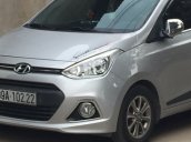 Bán xe Hyundai i10 1.0 AT đời 2015, màu bạc 