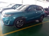 Bán xe Suzuki Vitara 2017 màu xanh dương nóc trắng, xe giao ngay, đủ màu - LH: 0985547829