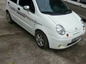 Bán ô tô Daewoo Matiz SE 2004, màu trắng xe gia đình