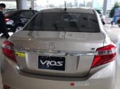 Cần bán Toyota Vios G đời 2016, màu ghi vàng