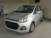 Bán xe Hyundai Grand i10 MT đời 2017, màu bạc