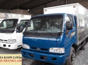 Bán xe tải Thaco Kia K165S 2 tấn 4, xe chạy trong thành phố không cấm giờ