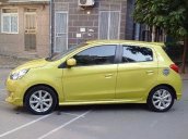 Cần bán xe Mitsubishi Mirage năm 2014, màu vàng, xe nhập, chính chủ, giá cạnh tranh