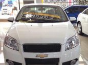 Cần bán gấp Chevrolet Aveo LTZ 2017, màu trắng, số tự động, giá cạnh tranh