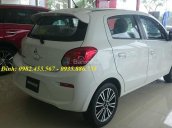 Bán Mitsubishi Mirage số tự động Đà Nẵng, bán xe Mirage màu trắng Đà Nẵng, xe Mirage CVT nhập khẩu Đà Nẵng