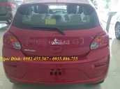 Bán xe Mitsubishi Mirage, màu đỏ, nhập khẩu, trả góp 80%