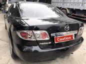 Bán xe Mazda 6 đời 2004, màu đen số sàn