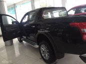 Bán ô tô Mitsubishi Triton đời 2018, màu đen, hỗ trợ trả góp đến 80%