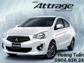 Bán Mitsubishi Attrage năm 2017, màu trắng, nhập khẩu