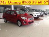 Bán xe Attrage số sàn, báo giá, hỗ trợ vay nhanh lên đên 80%, LH Quang: 0905596067