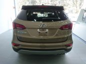 Hyundai Santa Fe máy xăng SX 2018 màu nâu vàng các phiên bản, khuyến mãi lớn, cam kết giá tốt nhất thị trường