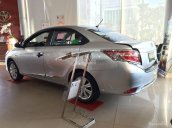 Bán xe Toyota Vios đời 2017 màu bạc, ngân hàng hỗ trợ 90%, lãi suất 0.5%, bao lăn bánh