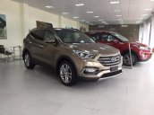 Hyundai Lê Văn Lương bán Hyundai Santa Fe 2017, màu vàng, máy dầu