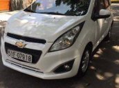 Mình cần bán xe Chevrolet Spark AT 2015, màu trắng