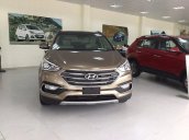 Hyundai Lê Văn Lương bán Hyundai Santa Fe 2017, màu vàng, máy dầu