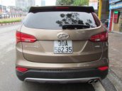 Bán xe cũ Hyundai Santa Fe 2.4 AT đời 2015, màu nâu