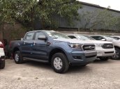 Giao ngay Ford Ranger XLS AT 4x2 màu xanh thiên thanh, hỗ trợ trả góp 90%